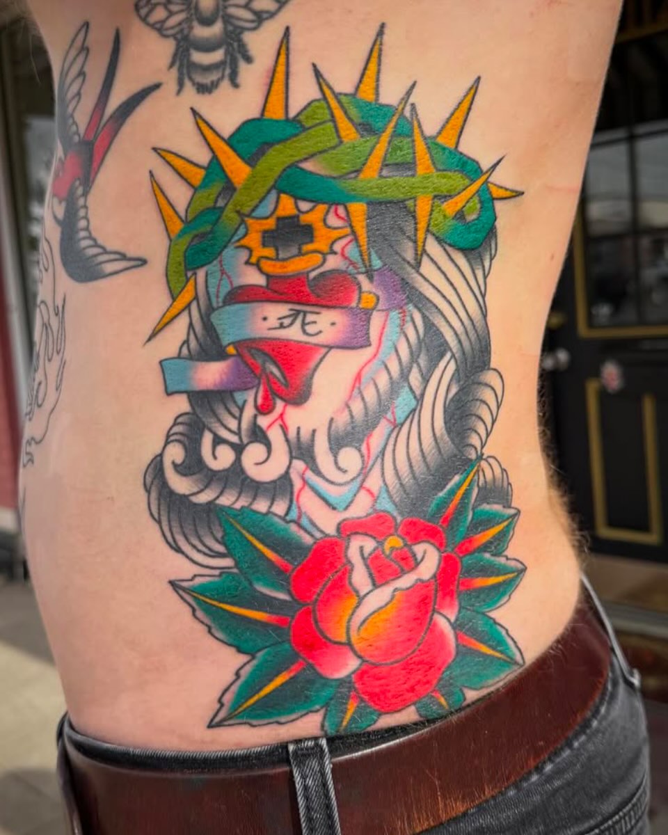 Tattoo by @david_steed — american_traditional, black_and_grey