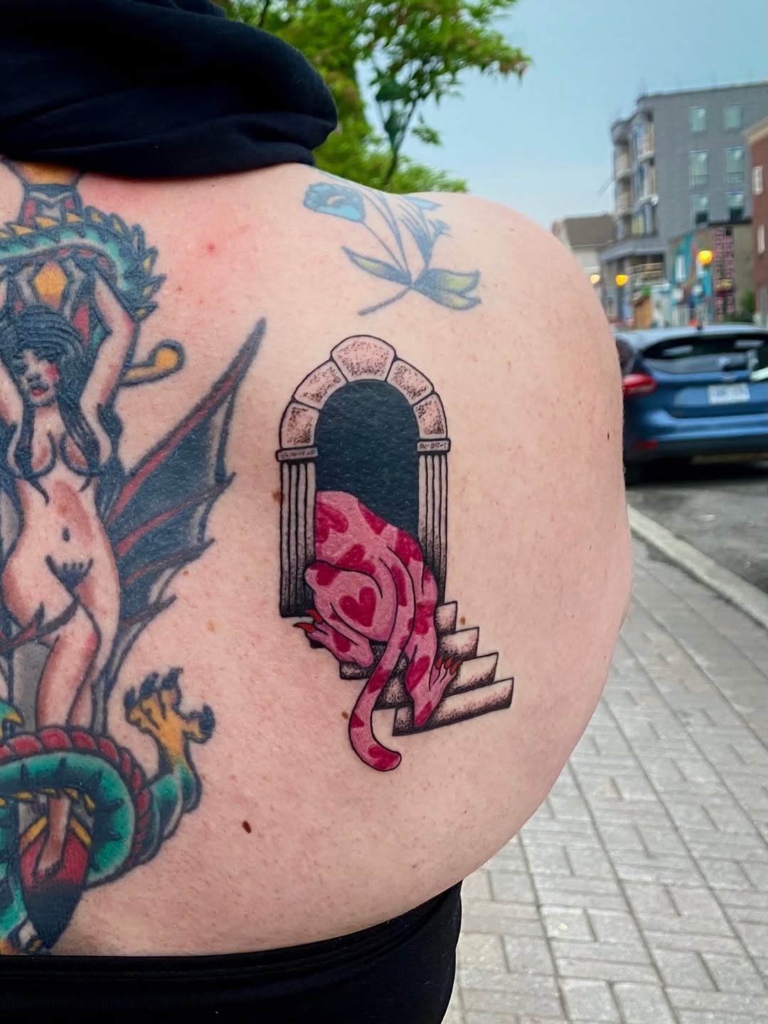 Tattoo by @bloodmilkandhoney — new_school