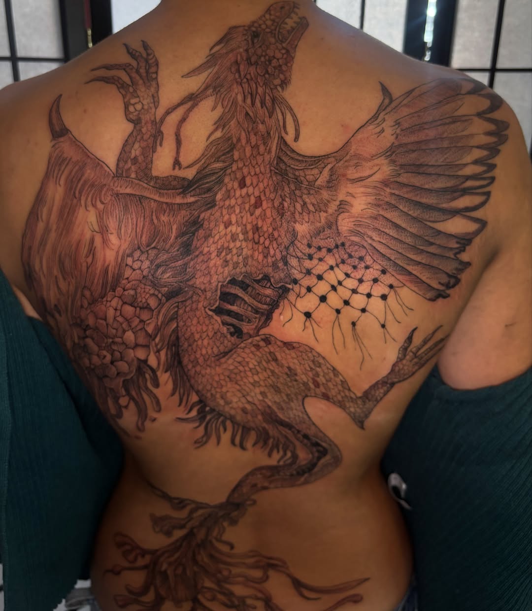 Tattoo by @beckiwilson — black_and_grey, realism