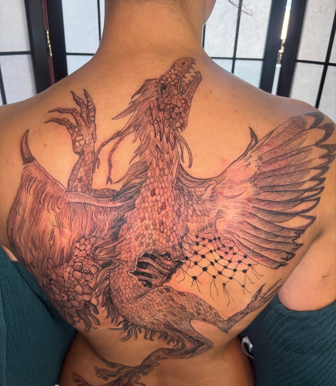 Tattoo by @beckiwilson — black_and_grey, illustrative