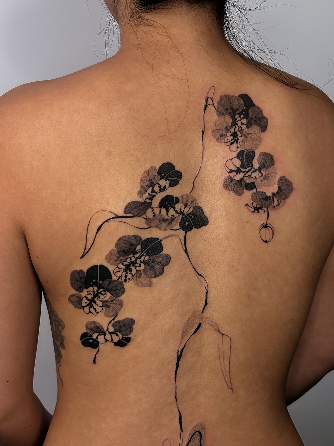 Tattoo by @sagodripp — black_and_grey, illustrative