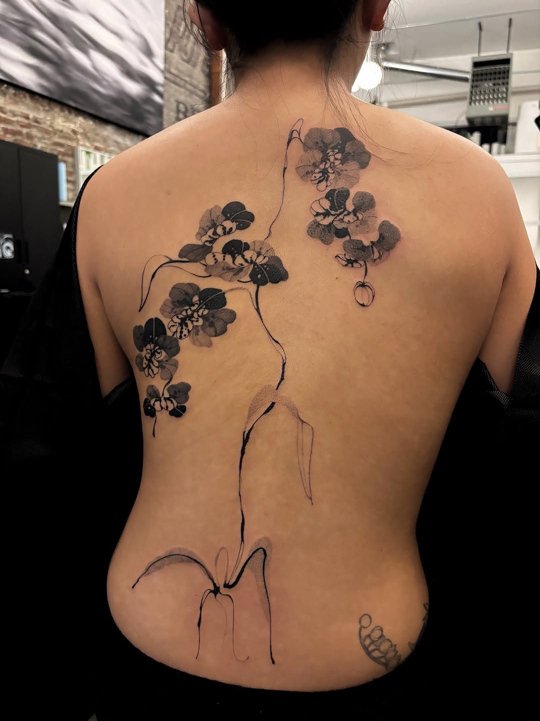 Tattoo by @sagodripp — black_and_grey, illustrative