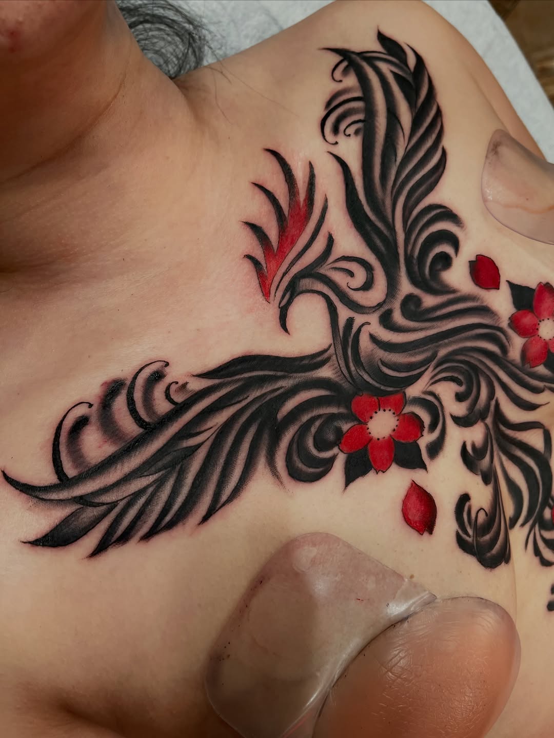 Tattoo by @alexgarcia077gmailcom — blackwork, ornamental