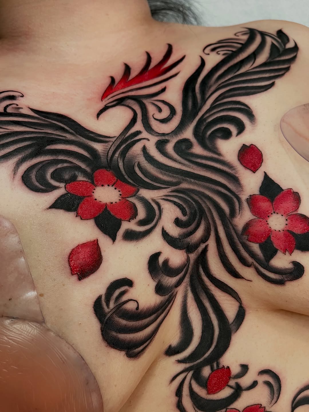 Tattoo by @alexgarcia077gmailcom — blackwork, japanese_irezumi