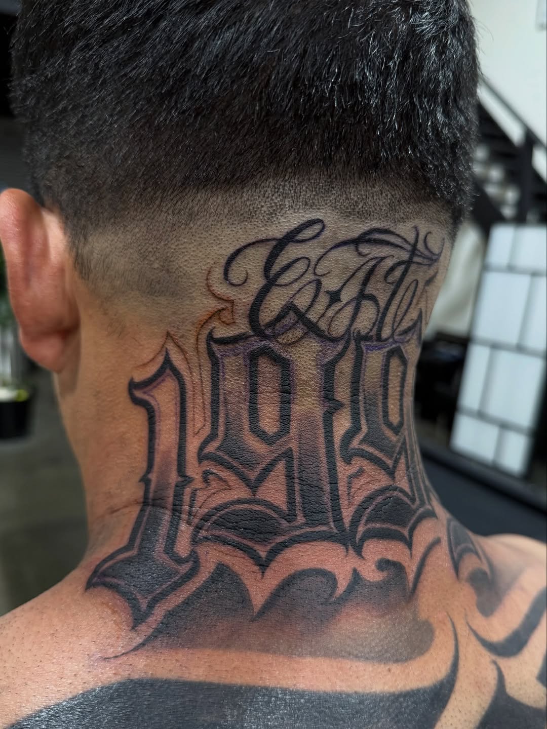 Tattoo by @tattoo_isaac562 โ lettering_script, chicano