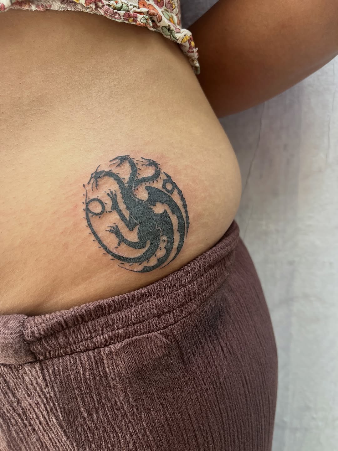 Tattoo by @kyramonterrosa — blackwork