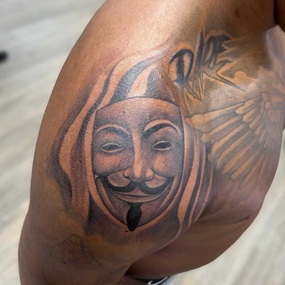 Tattoo by @tattoosbyalexander — black_and_grey, realism