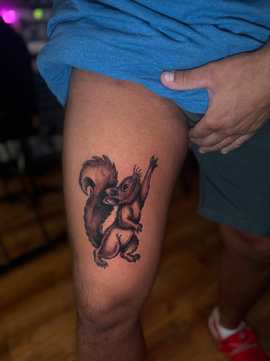 Tattoo by @glockontop — black_and_grey, realism
