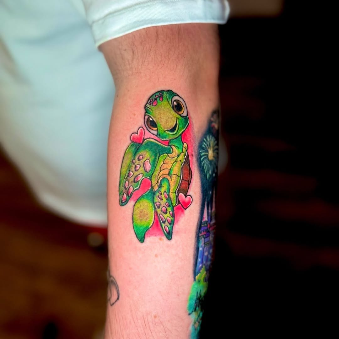 Tattoo by @glockontop — new_school, anime