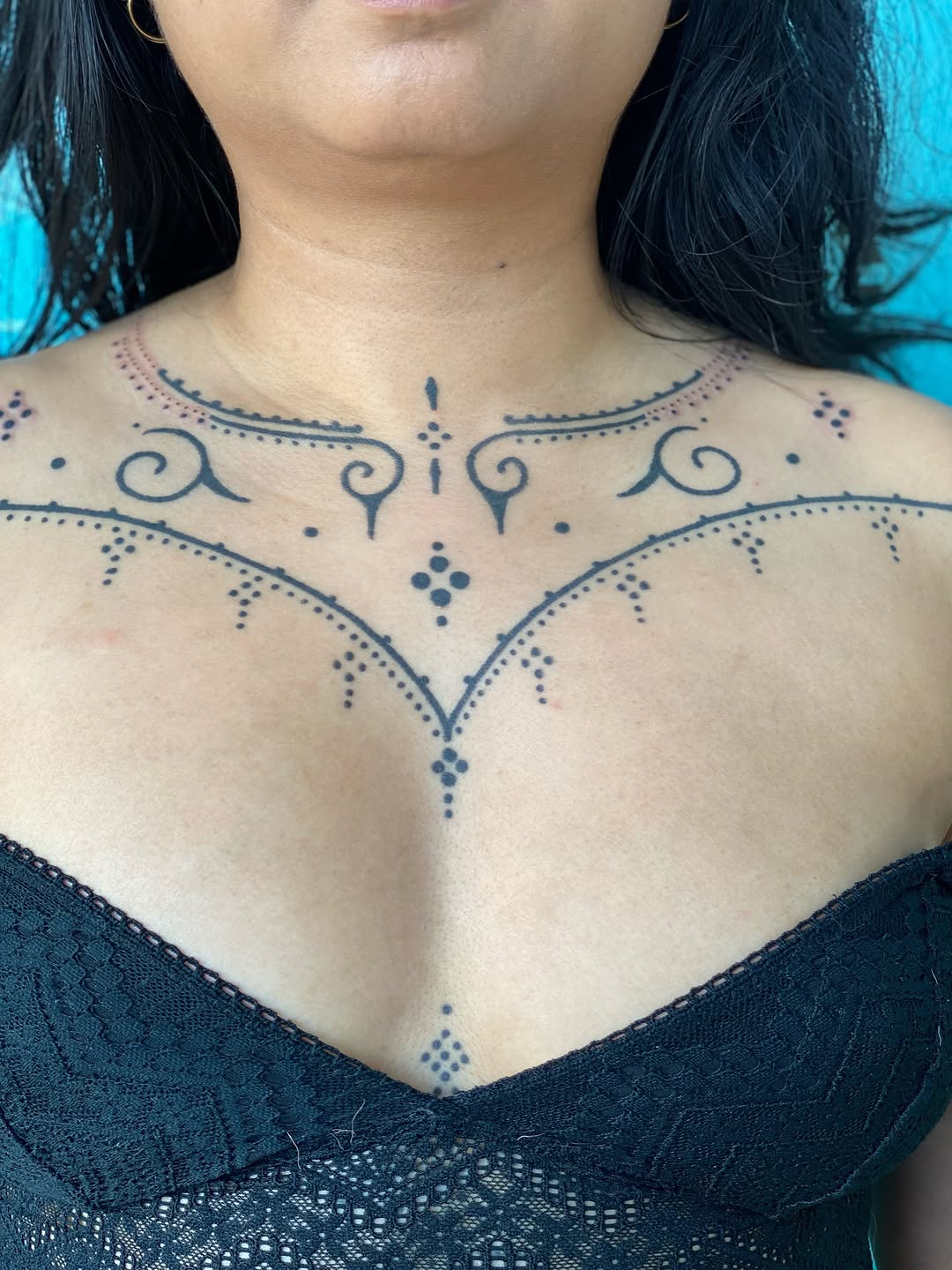 Tattoo by @brujatattooer β ornamental, dotwork