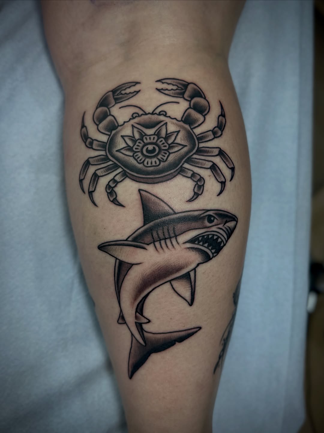 Tattoo by @jmcneely.tats — american_traditional, black_and_grey