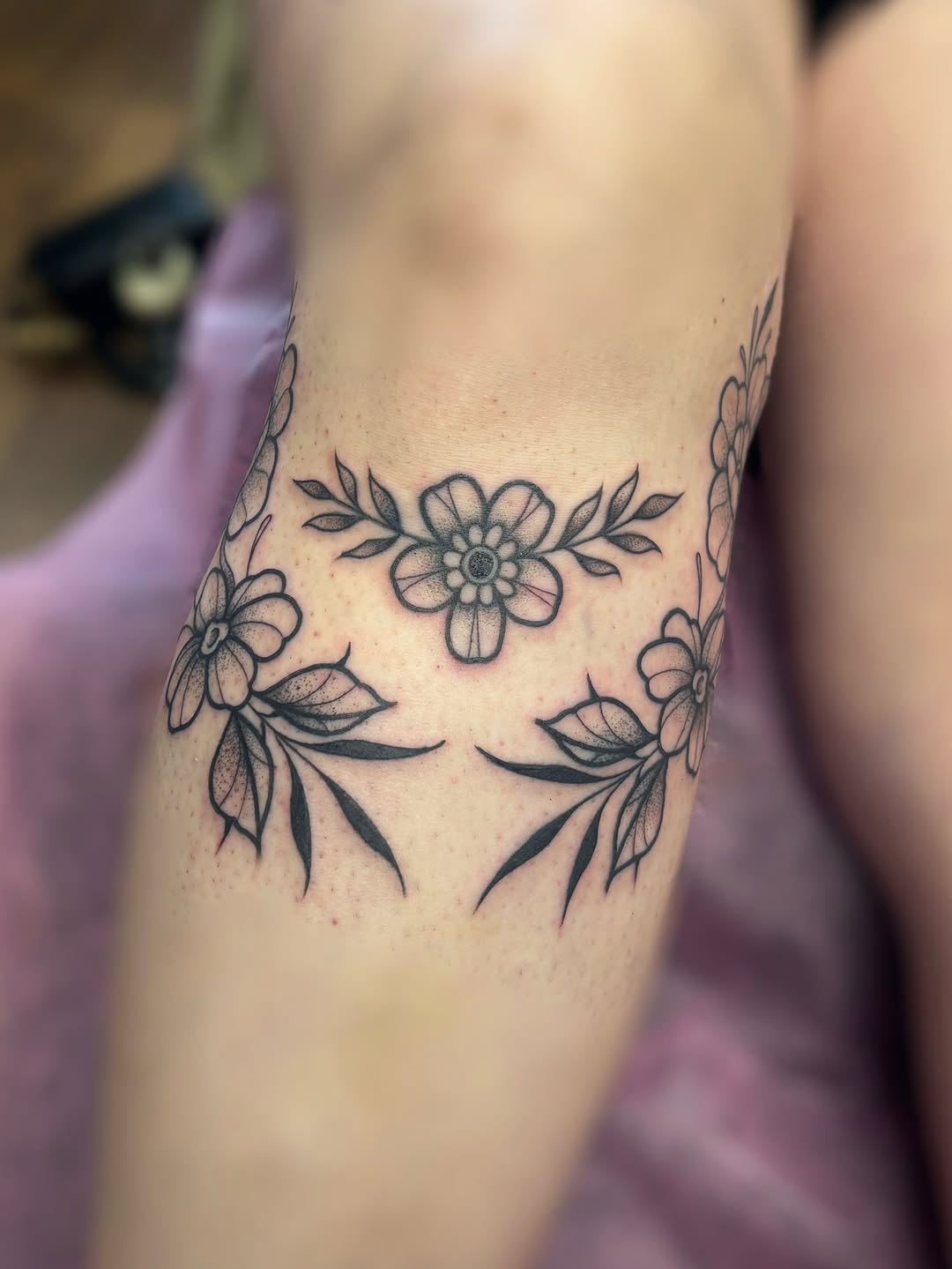 Tattoo by @sadie.tattoos — fine_line, black_and_grey
