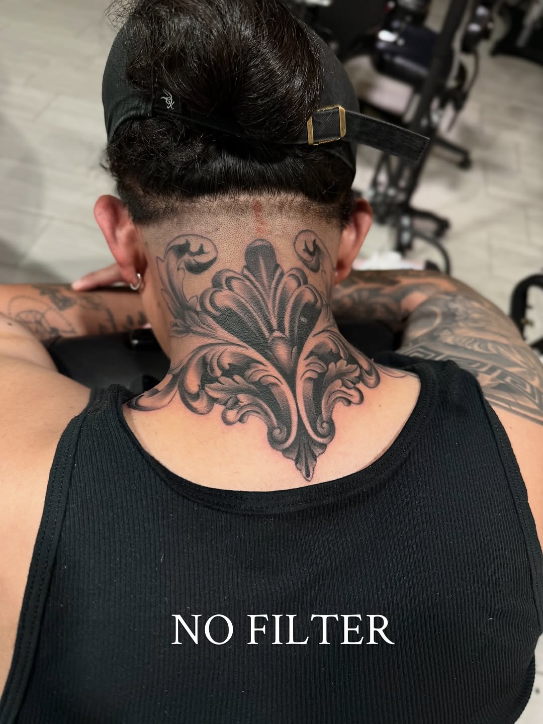 Tattoo by @monkey.tattoo.art β ornamental, black_and_grey