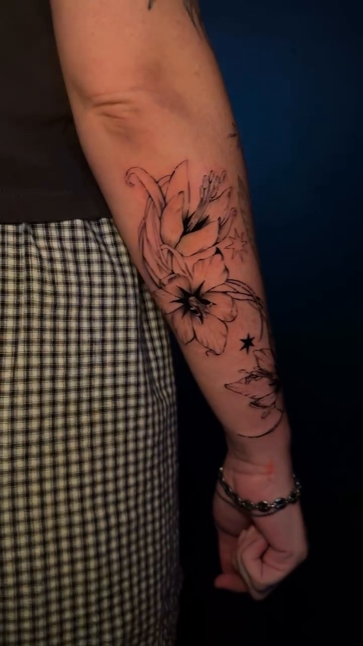 Tattoo by @juniperinkk — fine_line, lettering_script