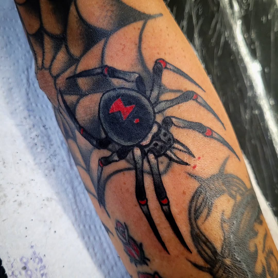 Tattoo by @werexwolf — american_traditional, black_and_grey