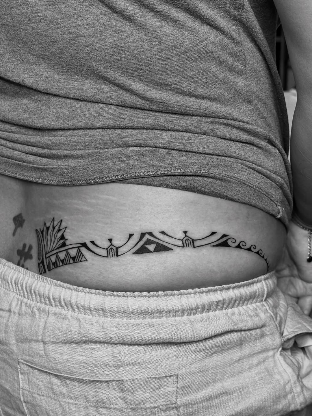 Tattoo by @healohakamanu — tribal, geometric