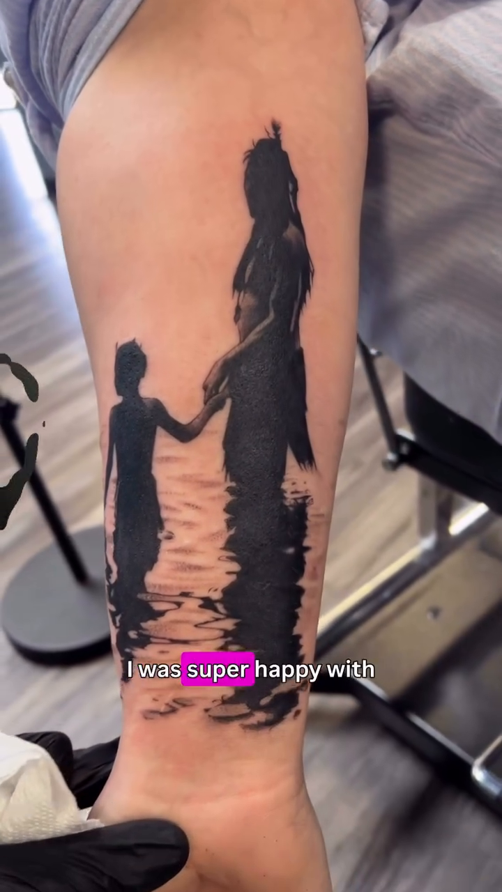 Tattoo by @emptycoffinstattoo โ blackwork