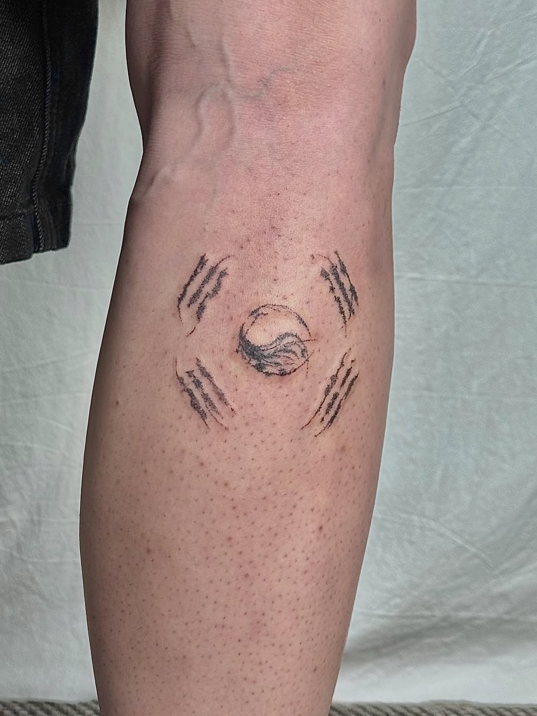 Tattoo by @idonthurry — geometric, dotwork