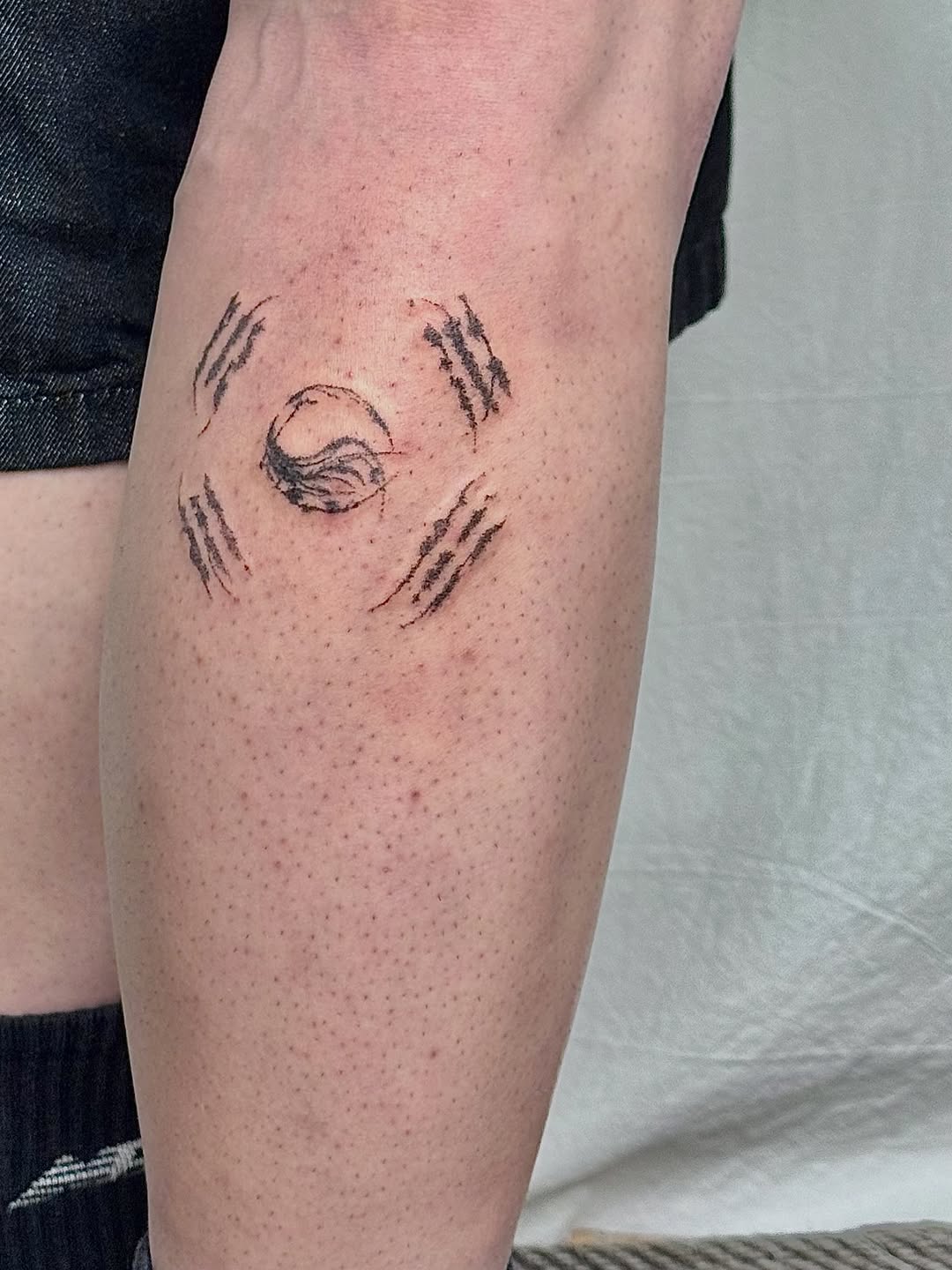 Tattoo by @idonthurry — fine_line, dotwork