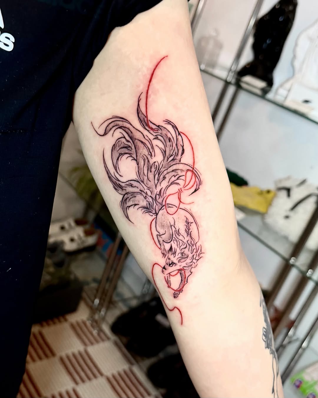 Tattoo by @nagool_tattoo — fine_line, sketch