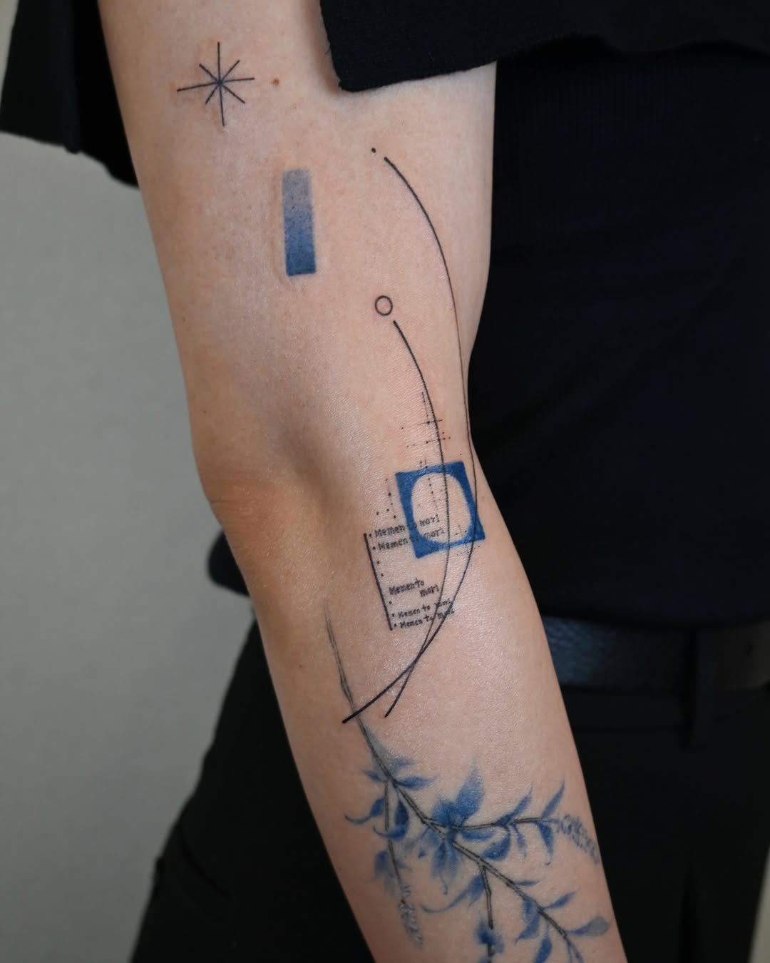 Tattoo by @__lee.young — fine_line, watercolor
