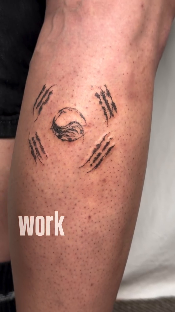 Tattoo by @idonthurry — geometric, blackwork