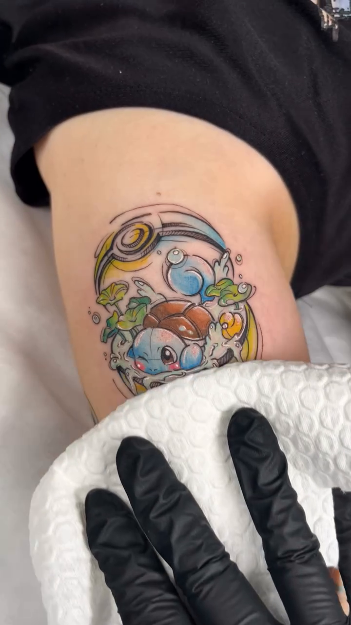 Tattoo by @neonghae_tattoo — new_school