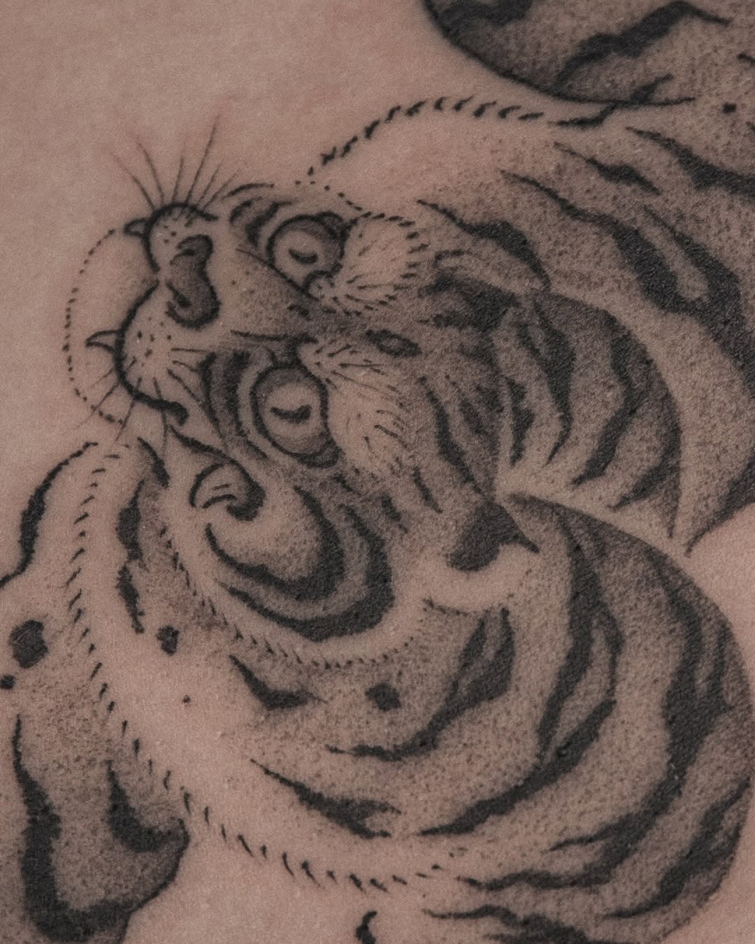 Tattoo by @manjitattoo — black_and_grey, realism