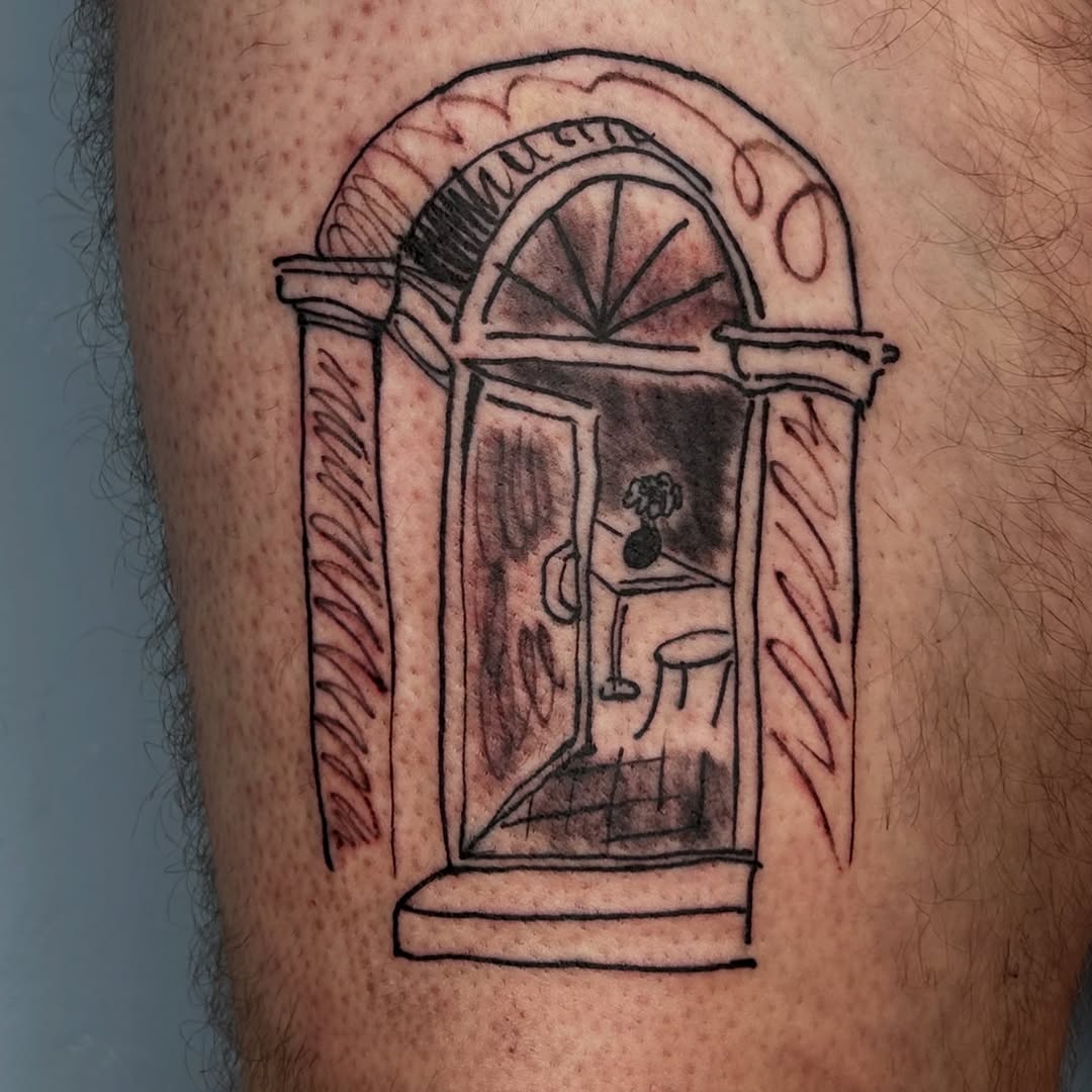Tattoo by @settedoro.tattoo — illustrative, sketch