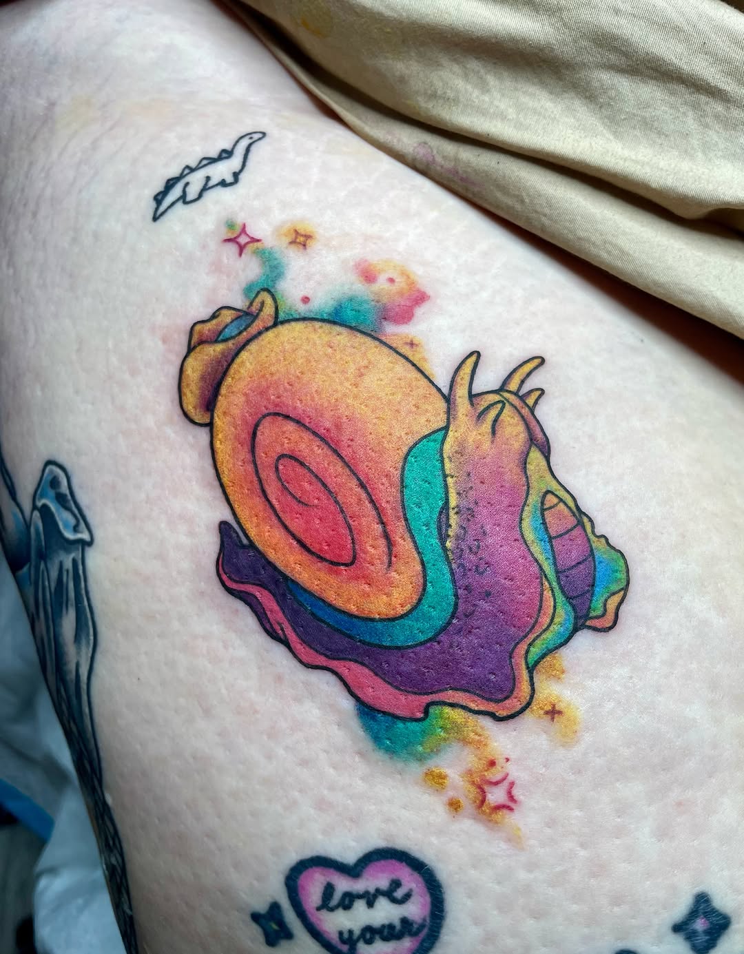Tattoo by @tattmaus — new_school, watercolor