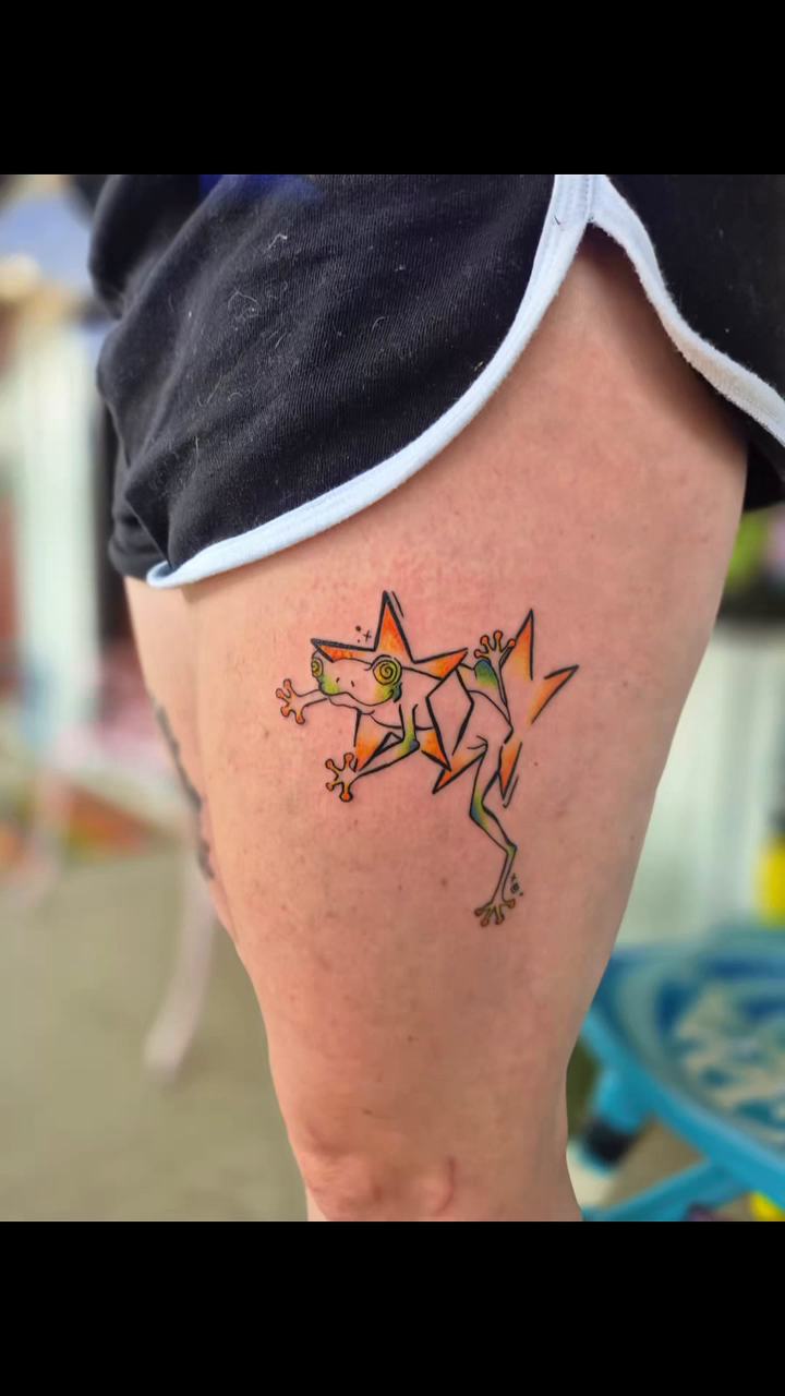 Tattoo by @wickedlilyink — geometric, neo_traditional