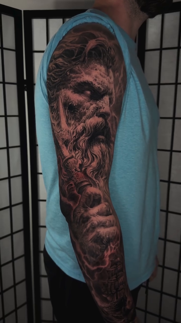 Tattoo by @joedejoya — realism, black_and_grey