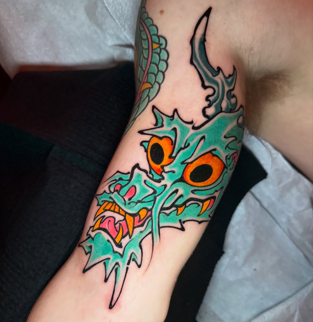 Tattoo by @woojintattoo — new_school
