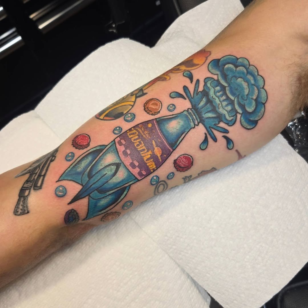 Tattoo by @thebgailboyd — new_school