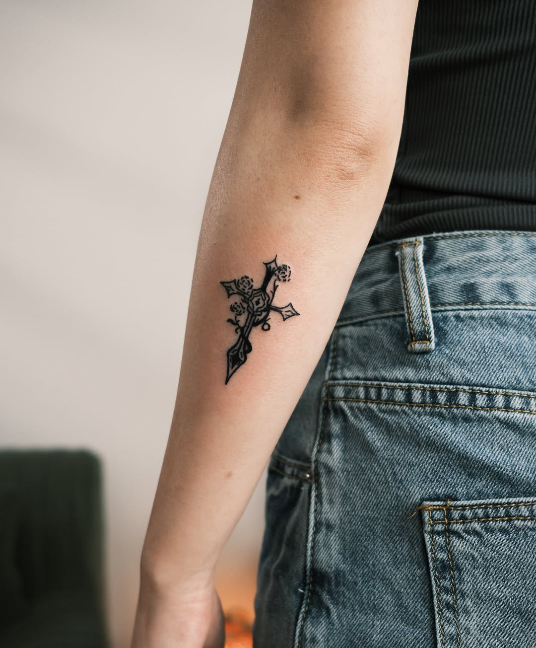 Tattoo by @mediumrare.aiff — fine_line, ornamental