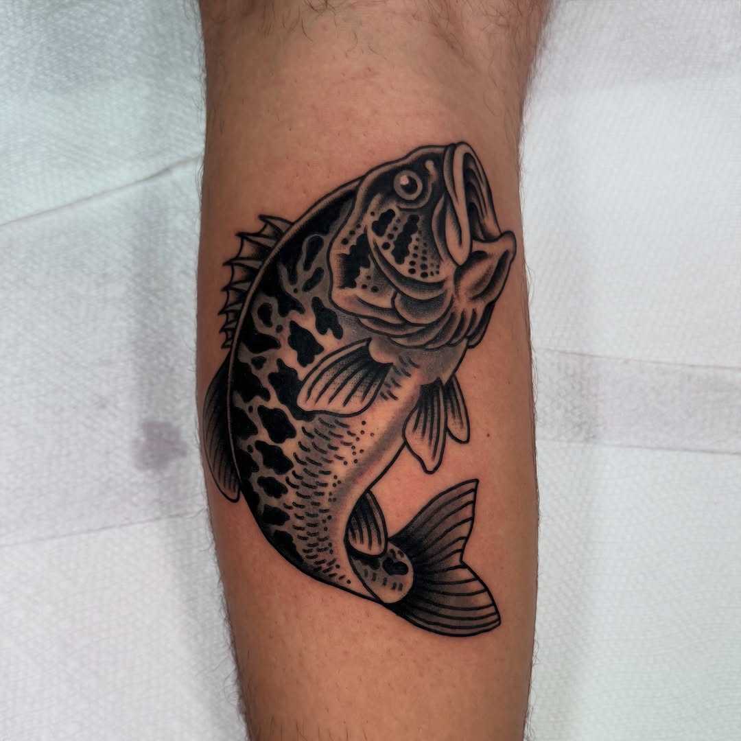 Tattoo by @tyler.raytat2 — american_traditional, black_and_grey