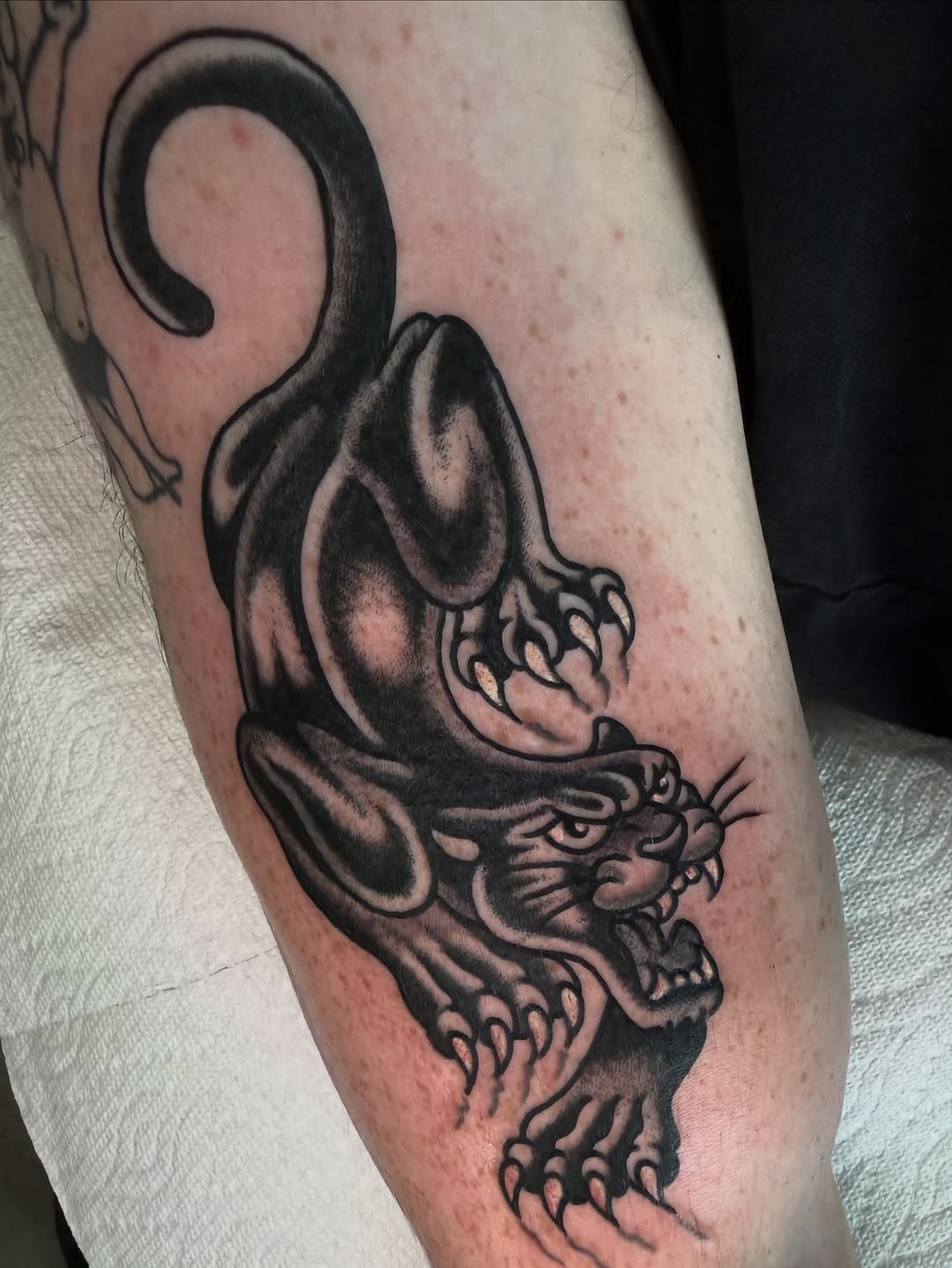 Tattoo by @tattooerjan8 — american_traditional, black_and_grey