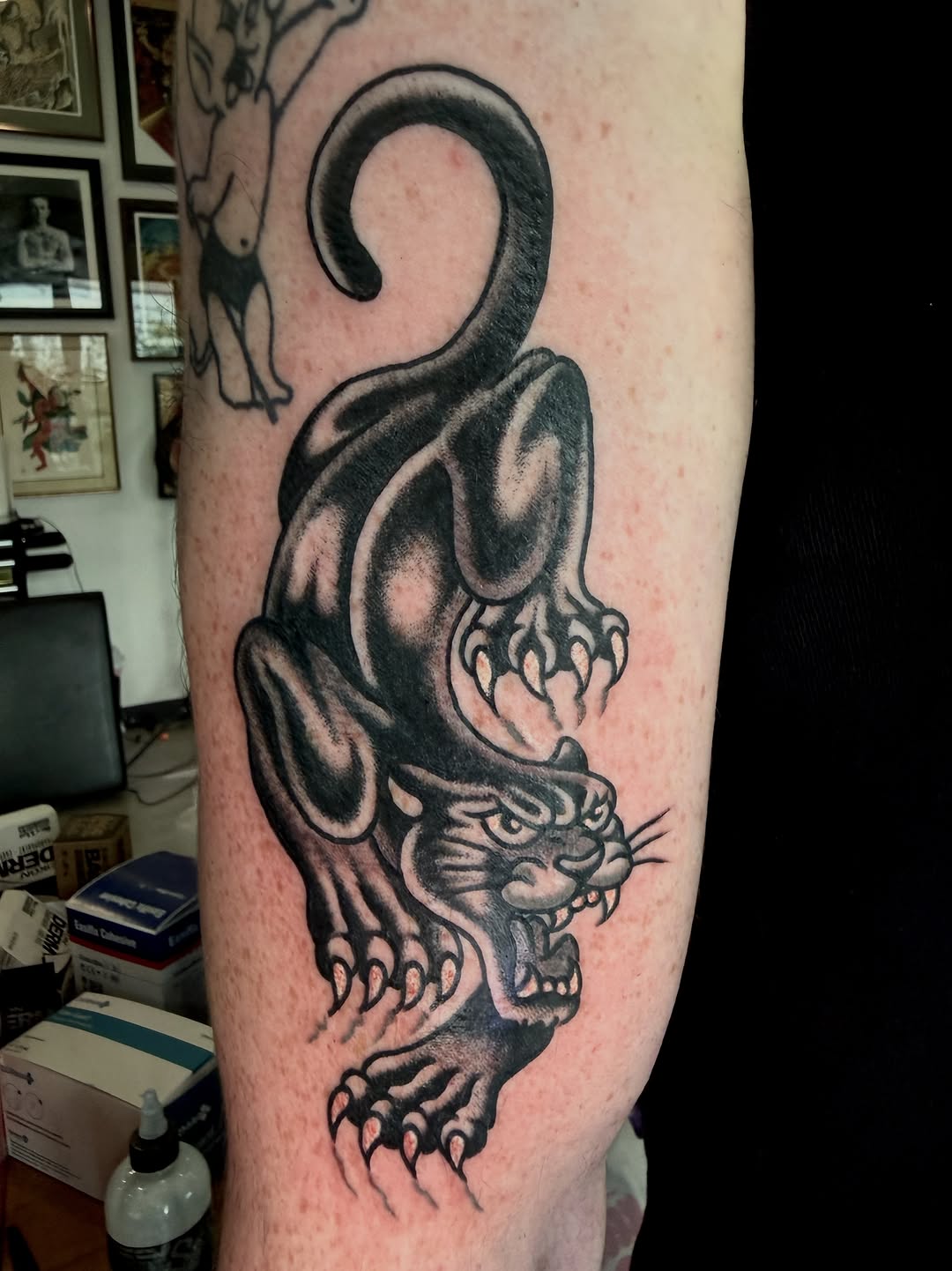 Tattoo by @tattooerjan8 — american_traditional, black_and_grey