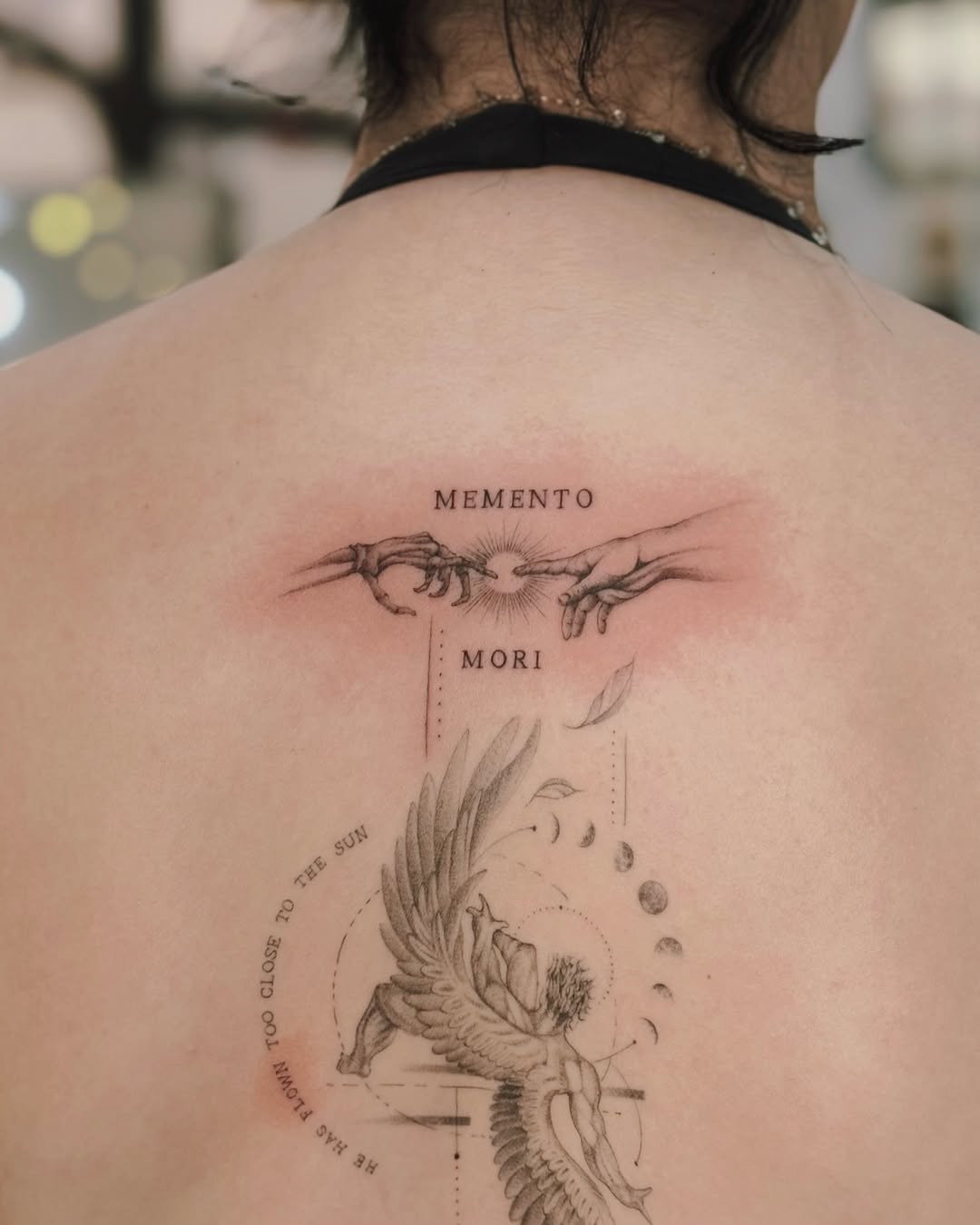 Tattoo by @blackpear_ink — fine_line, lettering_script