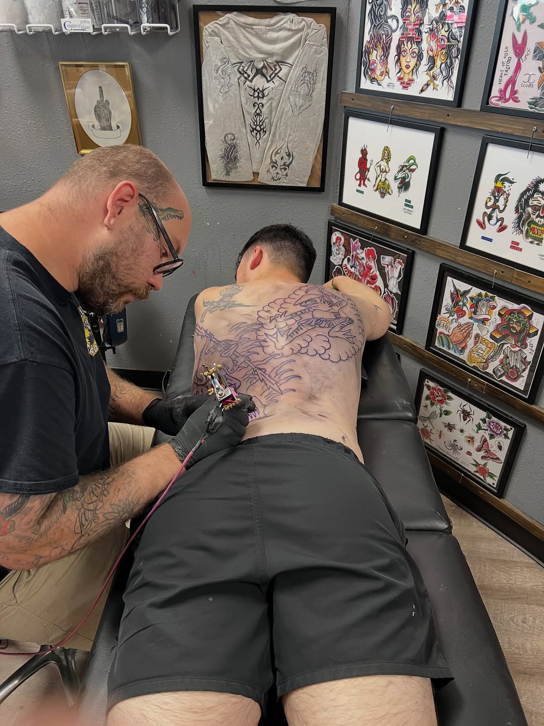 Tattoo by @geaux_catfish — japanese_irezumi