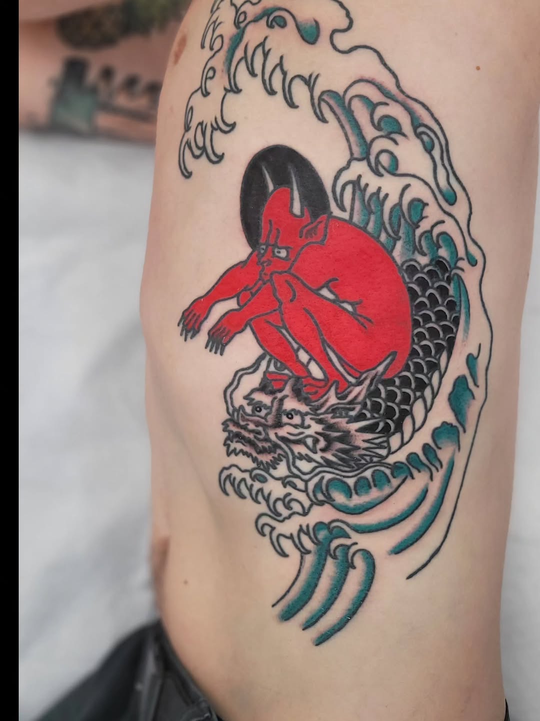 Tattoo by @arobertsontattoo — japanese_irezumi