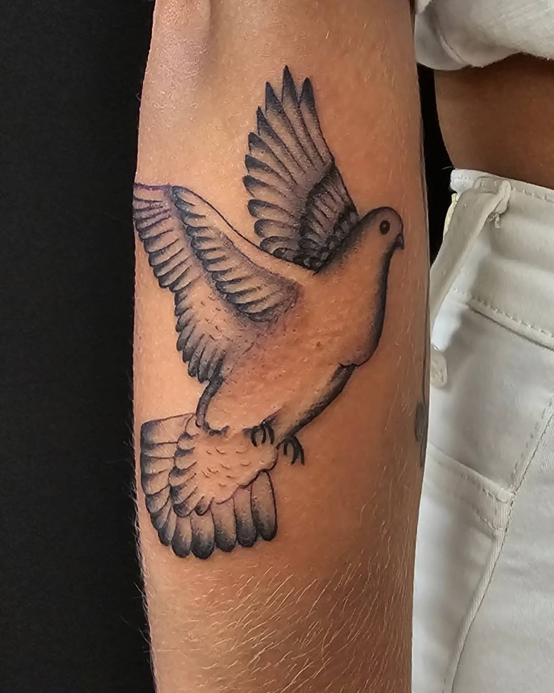 Tattoo by @arobertsontattoo — black_and_grey, realism