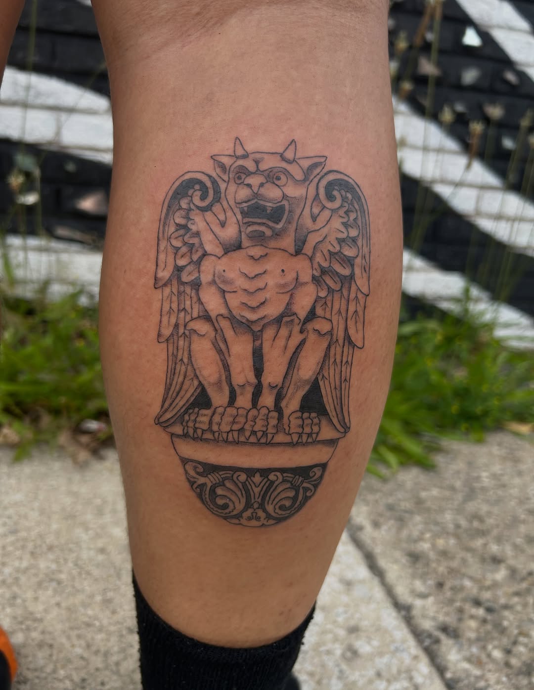 Tattoo by @erica_peebus_art — black_and_grey, realism