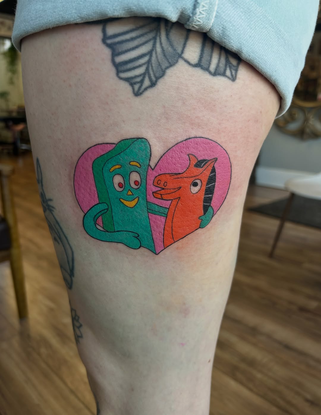 Tattoo by @erica_peebus_art — new_school