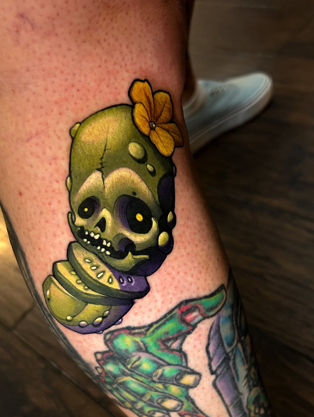 Tattoo by @timmy_b_413 — new_school