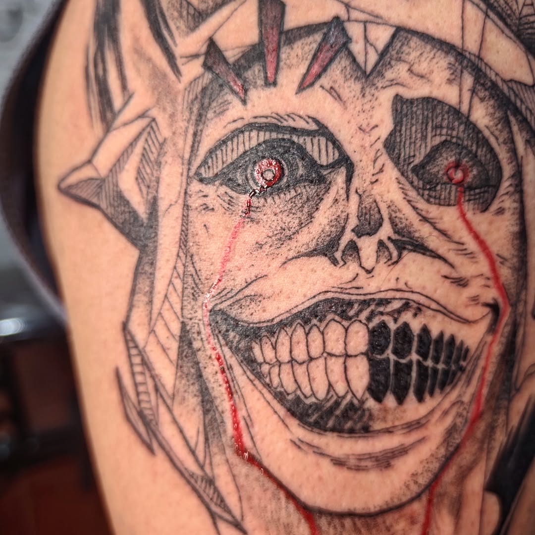 Tattoo by @tintafinart — illustrative, trash_polka