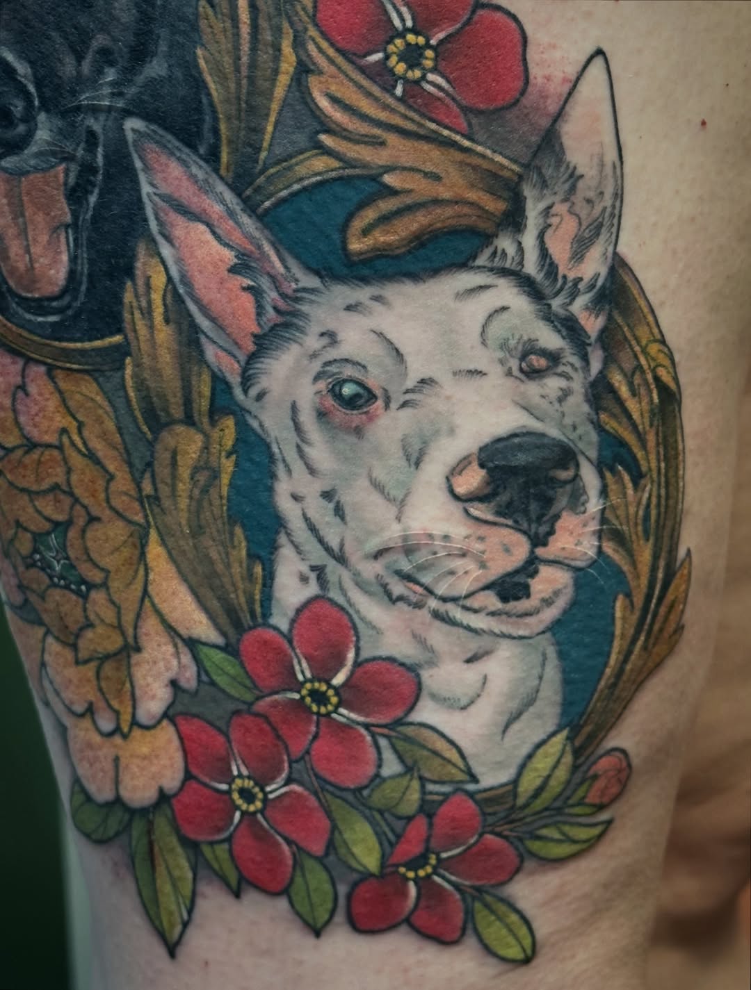 Tattoo by @aprilnicoletattoos โ realism, black_and_grey