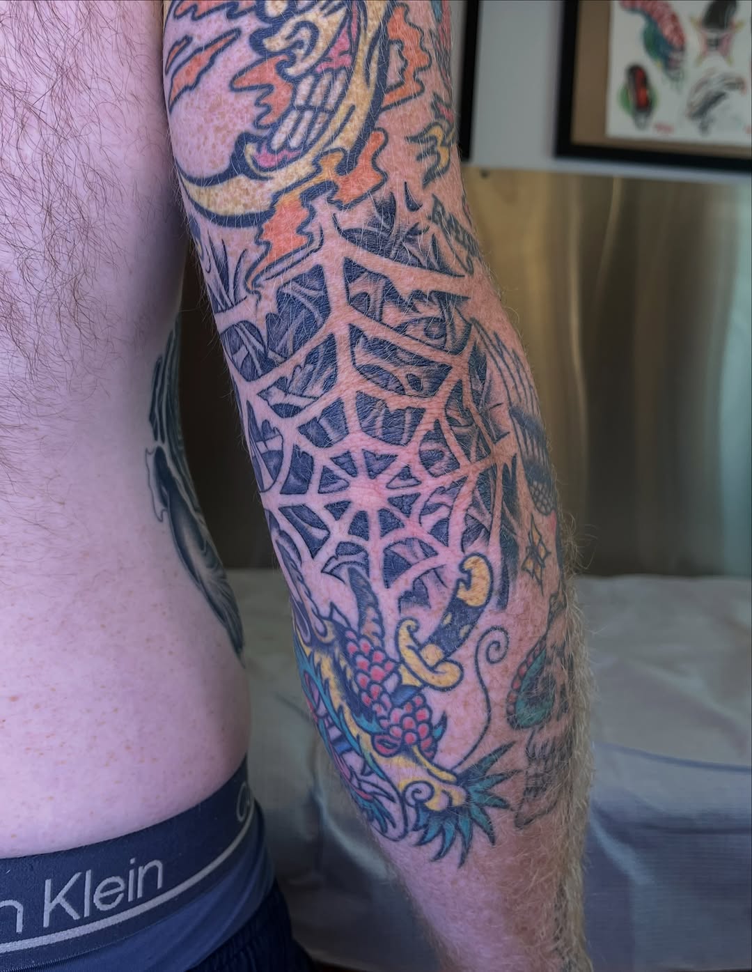Tattoo by @arno.larose — japanese_irezumi, blackwork