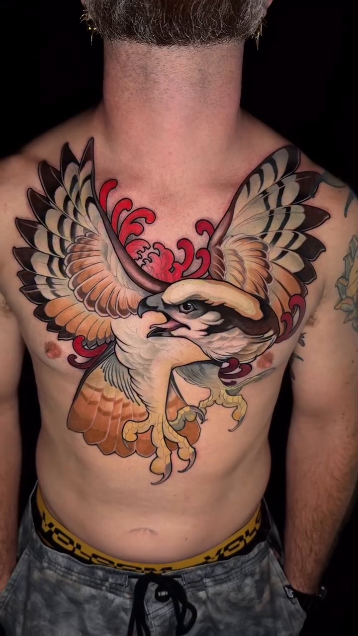 Tattoo by @travisbrown918 — neo_traditional, japanese_irezumi