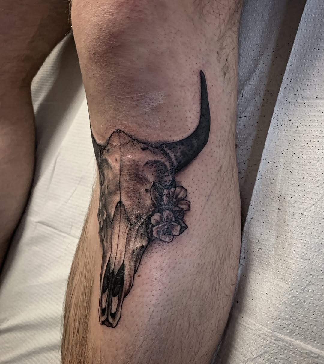 Tattoo by @macplanttattoos — realism, black_and_grey